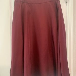 Red Unique Vintage Skirt